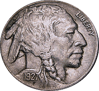 1927 S Buffalo Nickel