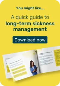 In-text blog CTA for long-term sickness management guide