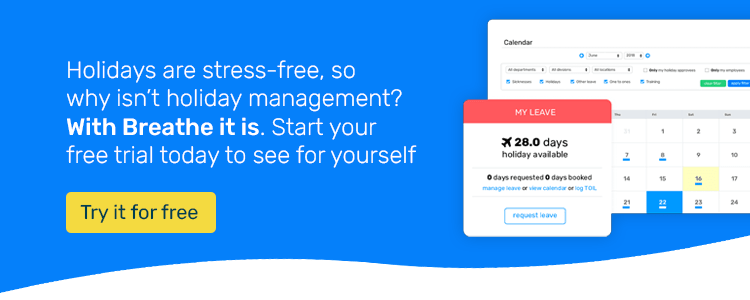 stress free holiday management image - try it for free
