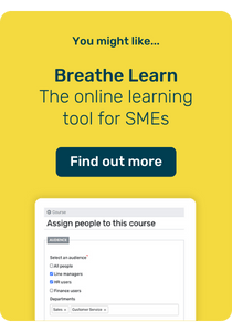 Find out more about Breathe learn - the online learning tool for SMEs