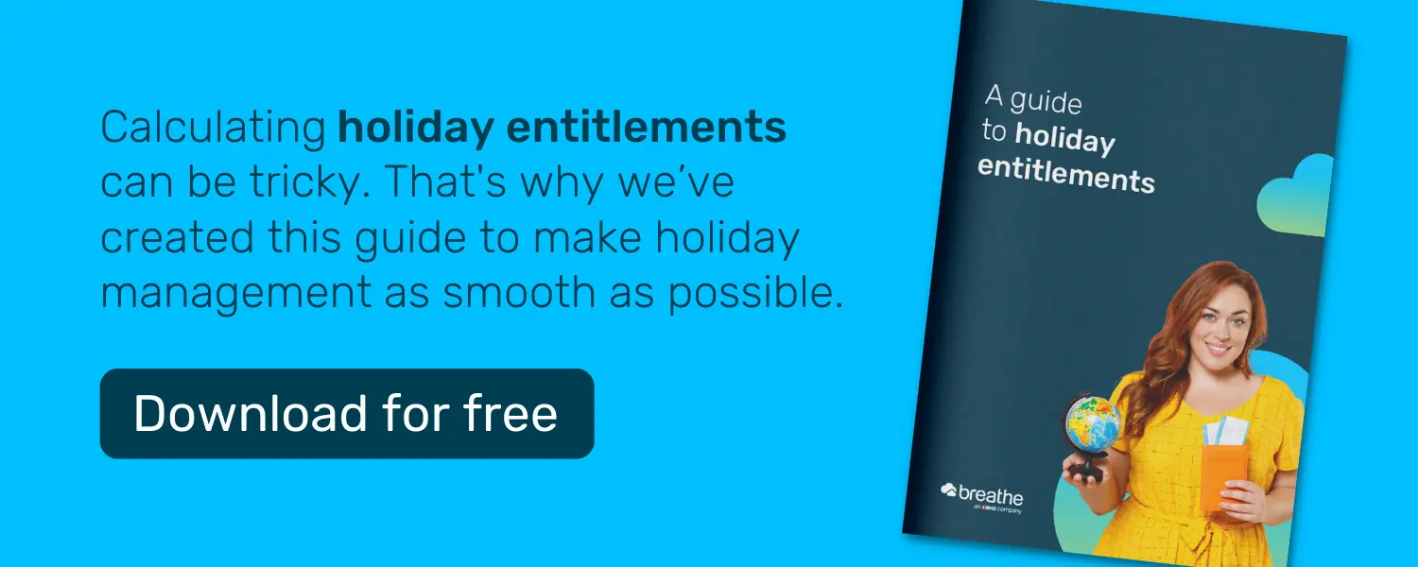 A guide to holiday entitlements - description