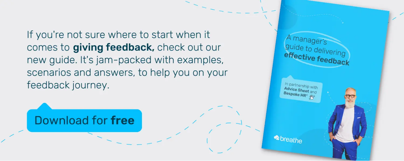 Check out our new guide jam-packed with examples, scenarios & answers to help you on your feedback journey. Download for free.