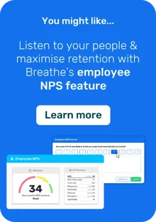 In-text blog CTA for Employee NPS feature