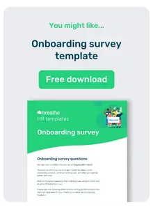 Free download of onboarding survey template for businesses